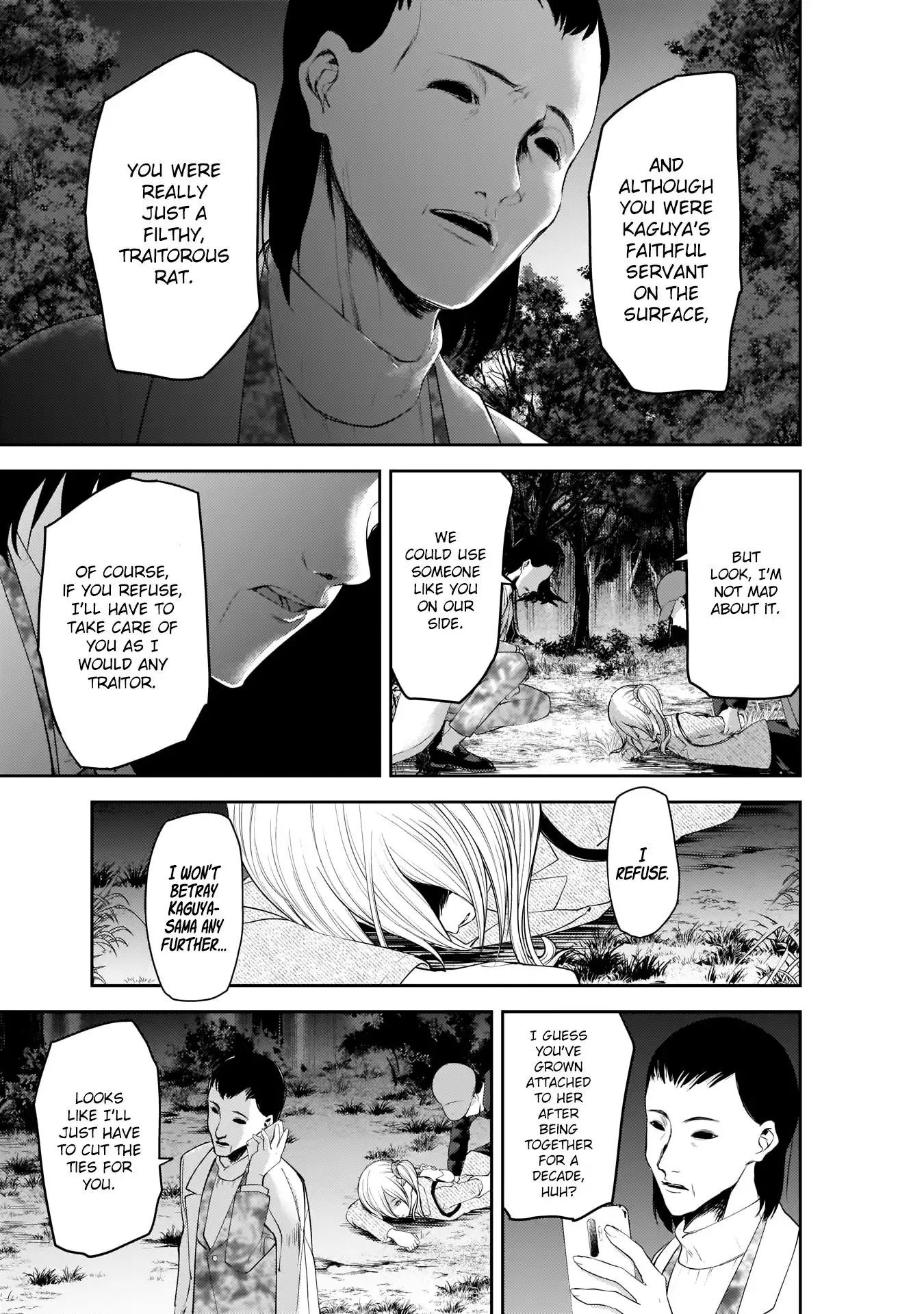 Kaguya-sama wa Kokurasetai - Tensai-tachi no Renai Zunousen Chapter 185 9